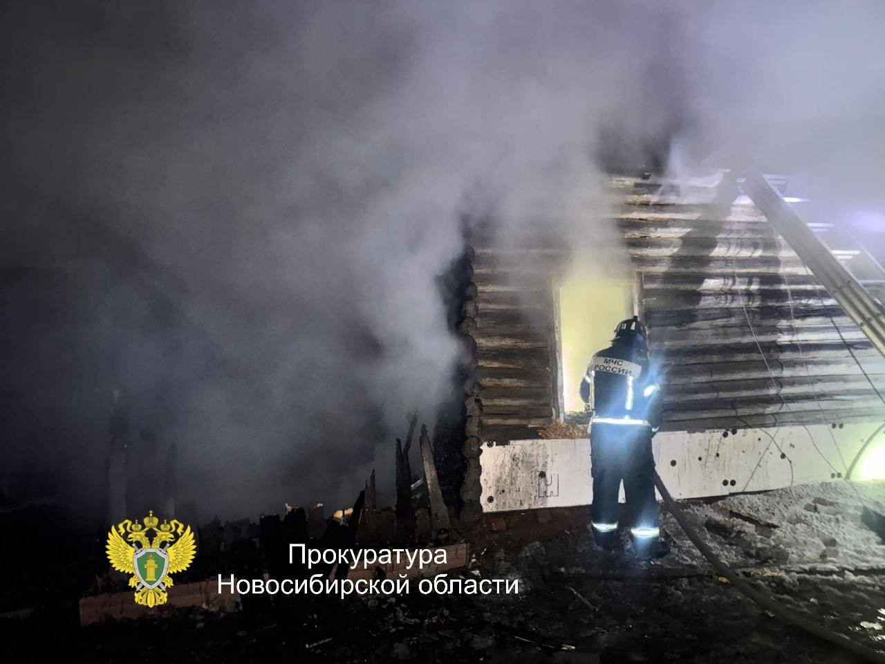 Житель Новосибирской области поджог дом, в котором находились 6 человек, включая троих детей