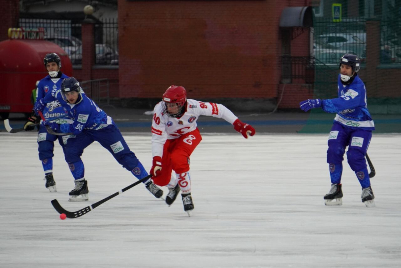 Хоккеисты «Енисея» одержали победу над командой 