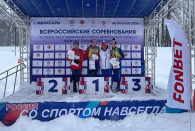 Надежда Руденко – двукратный призёр всероссийских соревнований по лыжным гонкам