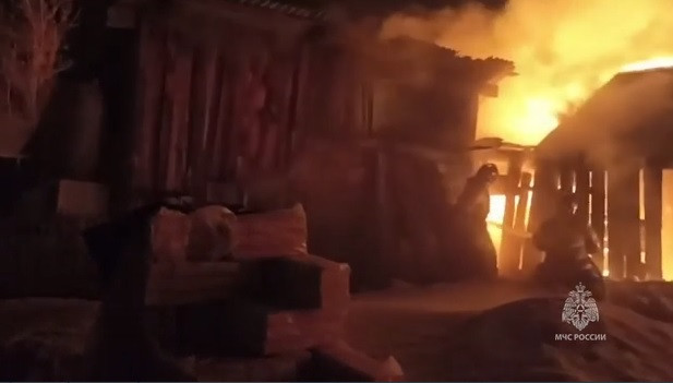 В четверг, 19 февраля, в Красноярском крае потушили 8 пожаров