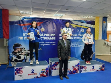 Юлия Круглова – серебряный призёр этапа Кубка России по стрельбе