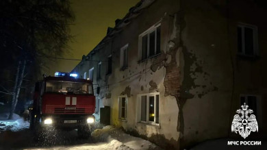 Два человека погибли во время пожара в Калтане Кемеровской области