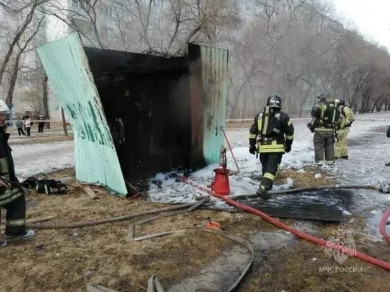 Сотрудники МЧС потушили пожар в кабельном туннеле в городе Сосновоборске
