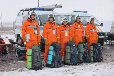В Курагинском округе прошёл смотр сил и средств, предназначенных для борьбы с паводком  