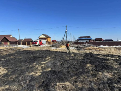 В среду, 1 апреля, в Красноярском крае потушили 11 пожаров