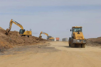 Строительство дороги-дублёра Енисейского тракта и улицы 9 Мая идёт с опережением графика