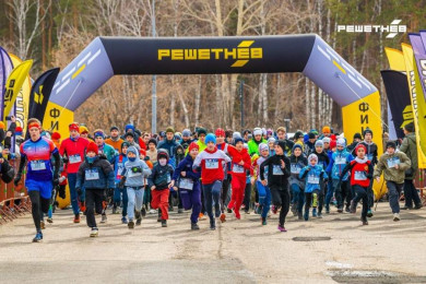 В Красноярском крае Неделю космоса отметили пробегом и хоккейными матчами