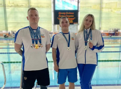 Красноярские дайверы завоевали медали чемпионата России