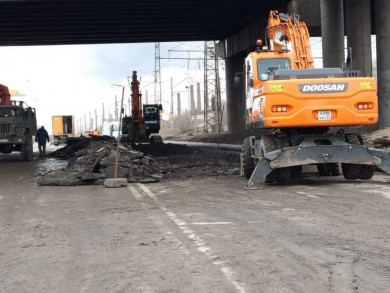 В связи с коммунальной аварией на улице Семафорной введён режим угрозы ЧС