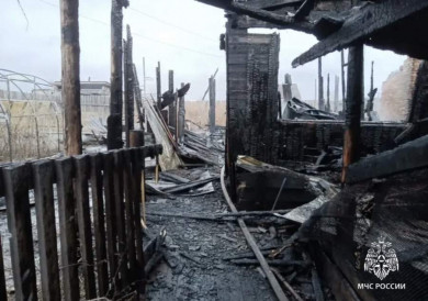 Один мужчина погиб, один пострадал на пожаре в Чунском округе Иркутской области