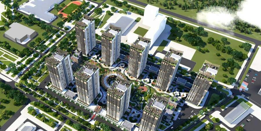 Проект жилого комплека "Чижы"