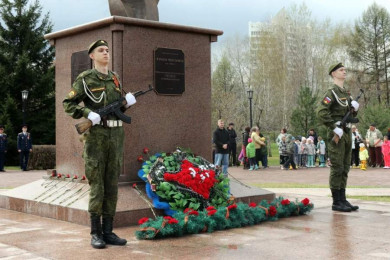В Красноярске торжественно открываются Вахты Памяти