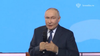 В Красноярске Владимир Путин выступил перед участниками финала конкурса «Большая перемена»