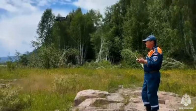 С помощью беспилотной авиациии в Туве ведутся поиски пропавшего в Тандинском районе