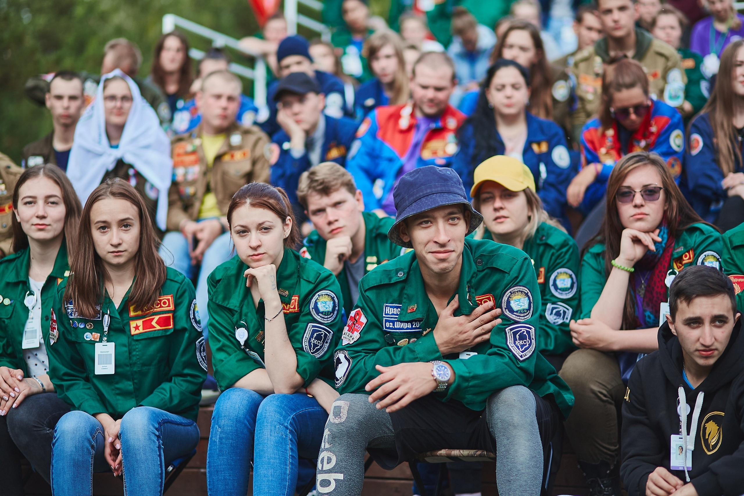 Группа российских студентов