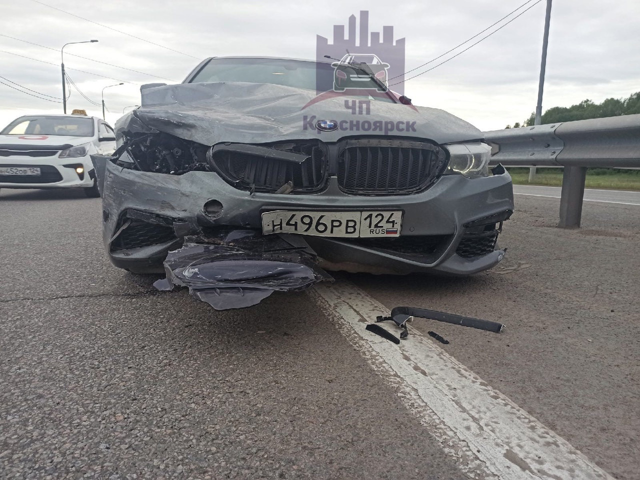 На трассе под Красноярском пьяная автоледи на BMW устроила серьёзное ДТП |  08.06.2021 | Красноярск - БезФормата