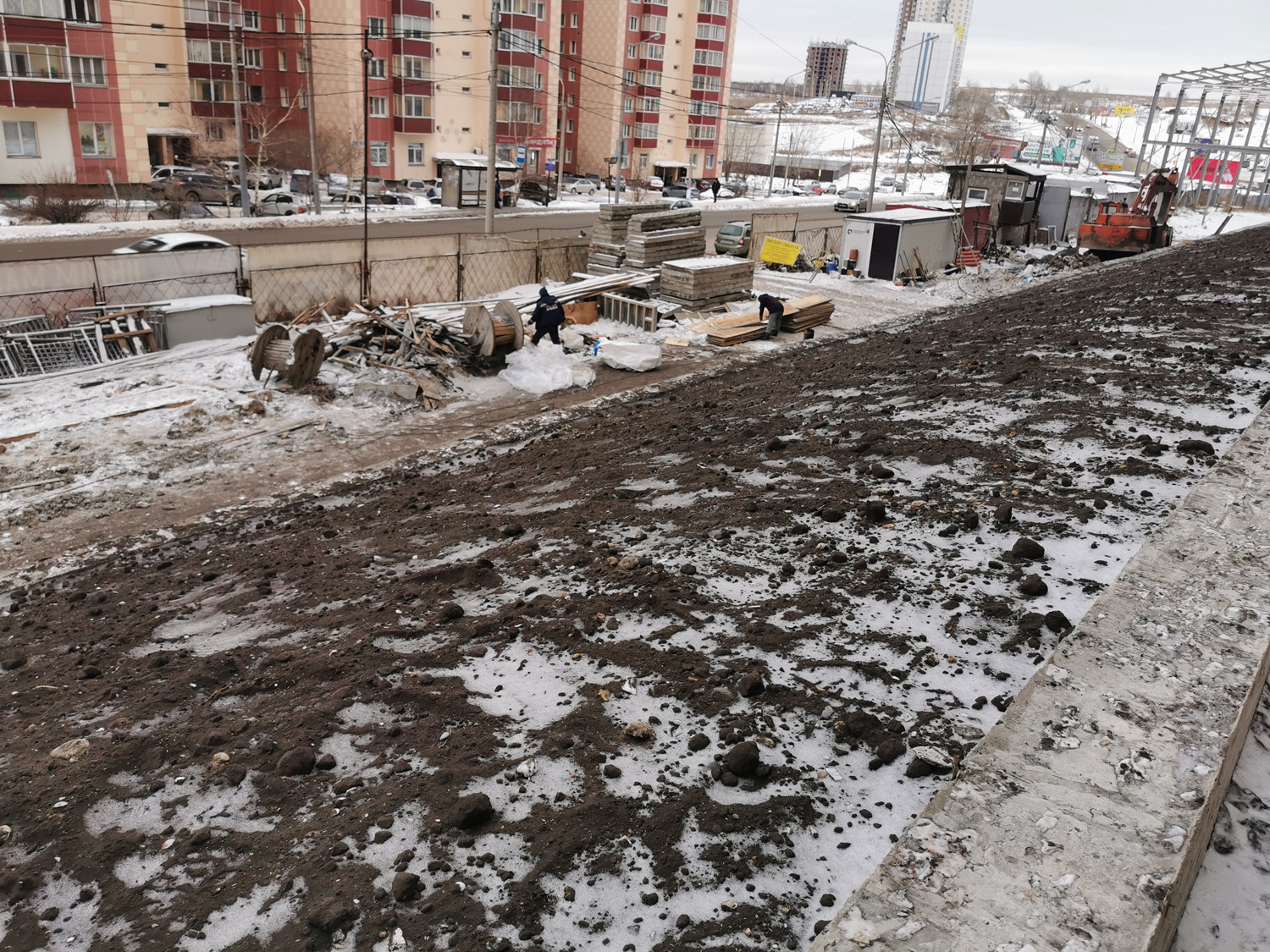 В Красноярске почти закончили восстанавливать подпорную стену в Солнечном |  30.11.2021 | Красноярск - БезФормата