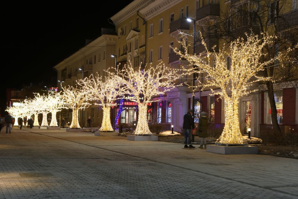 Красноярск в декабре