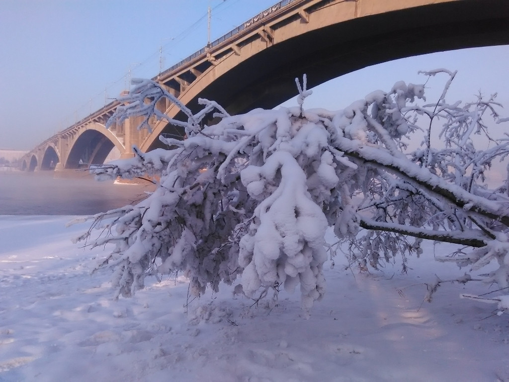 Красноярск в декабре