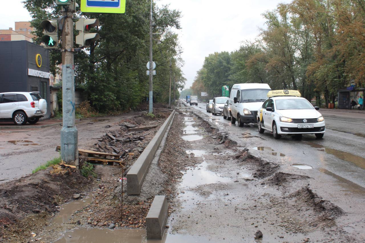 В Красноярске начались работы по расширению улицы Волжской | 26.08.2022 |  Красноярск - БезФормата